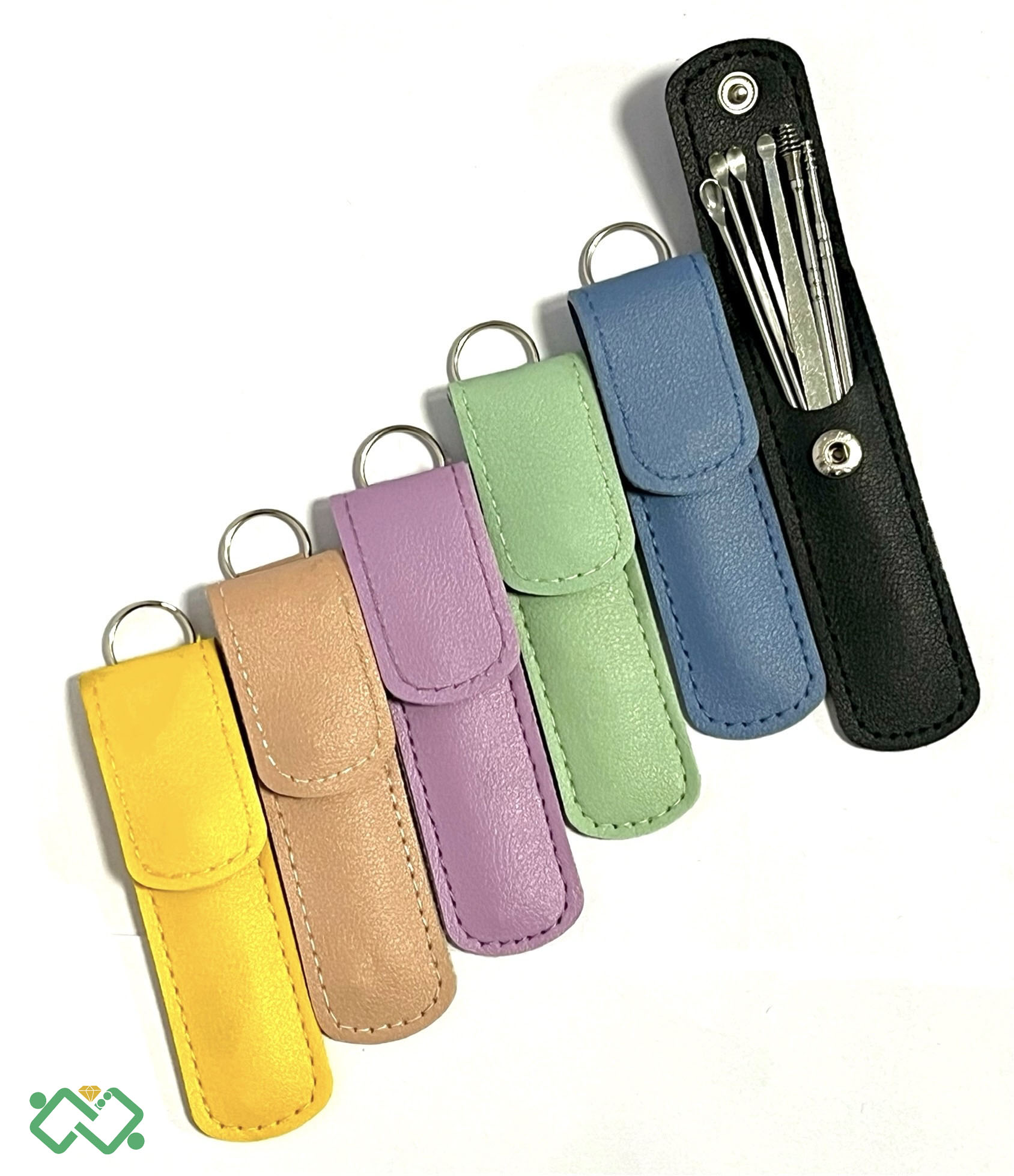 تصویر از گوش پاکن فنری 6عددی